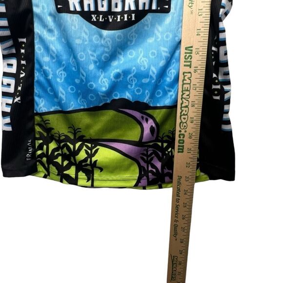 NWOT PRIMAL RAGBRAI XLVIII WOMEN'S CYCLING JERSEY MULTICOLORED SIZE M - Picture 7 of 15